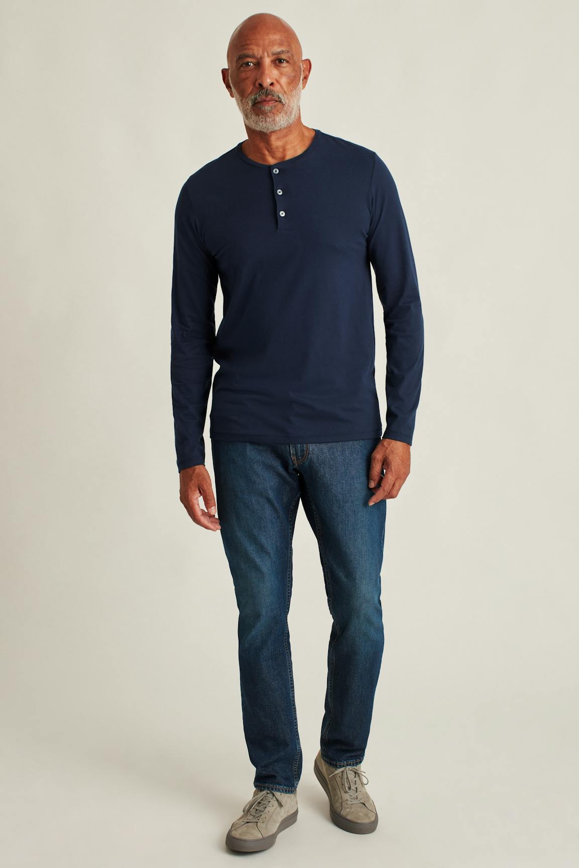 Bonobos Pima Performance Long Sleeve Henley