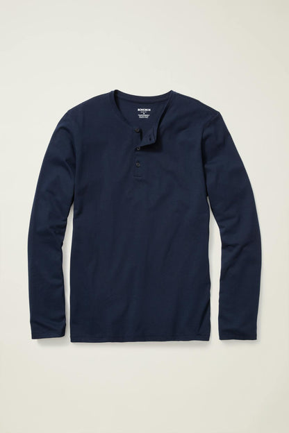 Bonobos Pima Performance Long Sleeve Henley