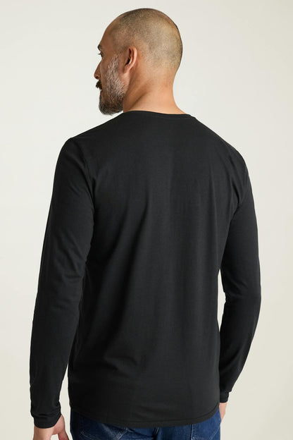 Bonobos Pima Performance Long Sleeve Henley