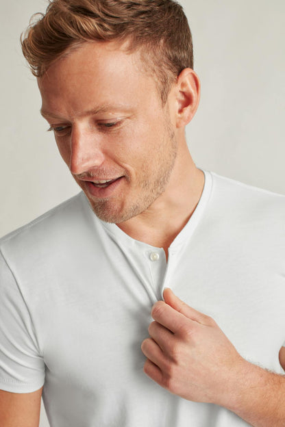 Bonobos Pima Performance Short Sleeve Henley