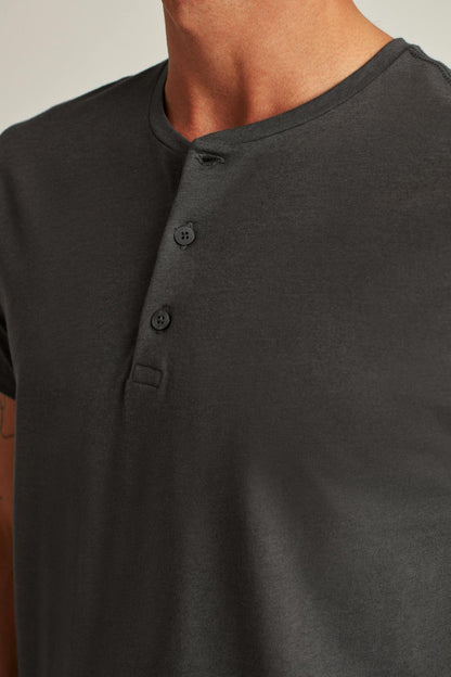 Bonobos Pima Performance Short Sleeve Henley