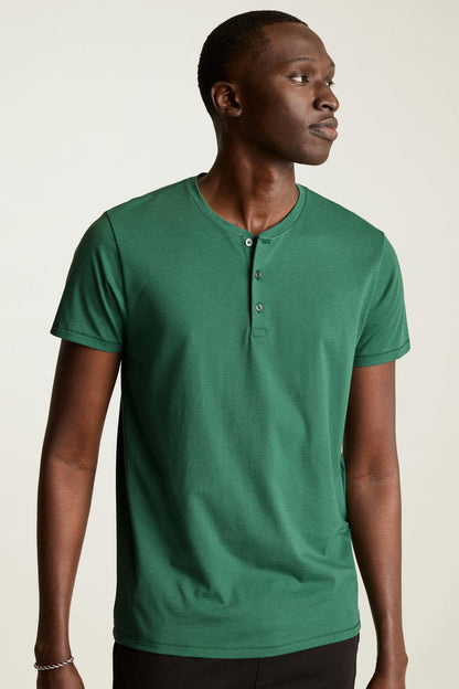 Bonobos Pima Performance Short Sleeve Henley