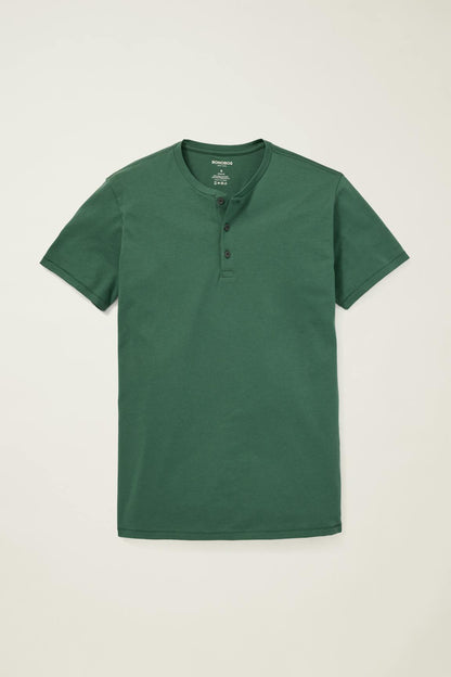 Bonobos Pima Performance Short Sleeve Henley
