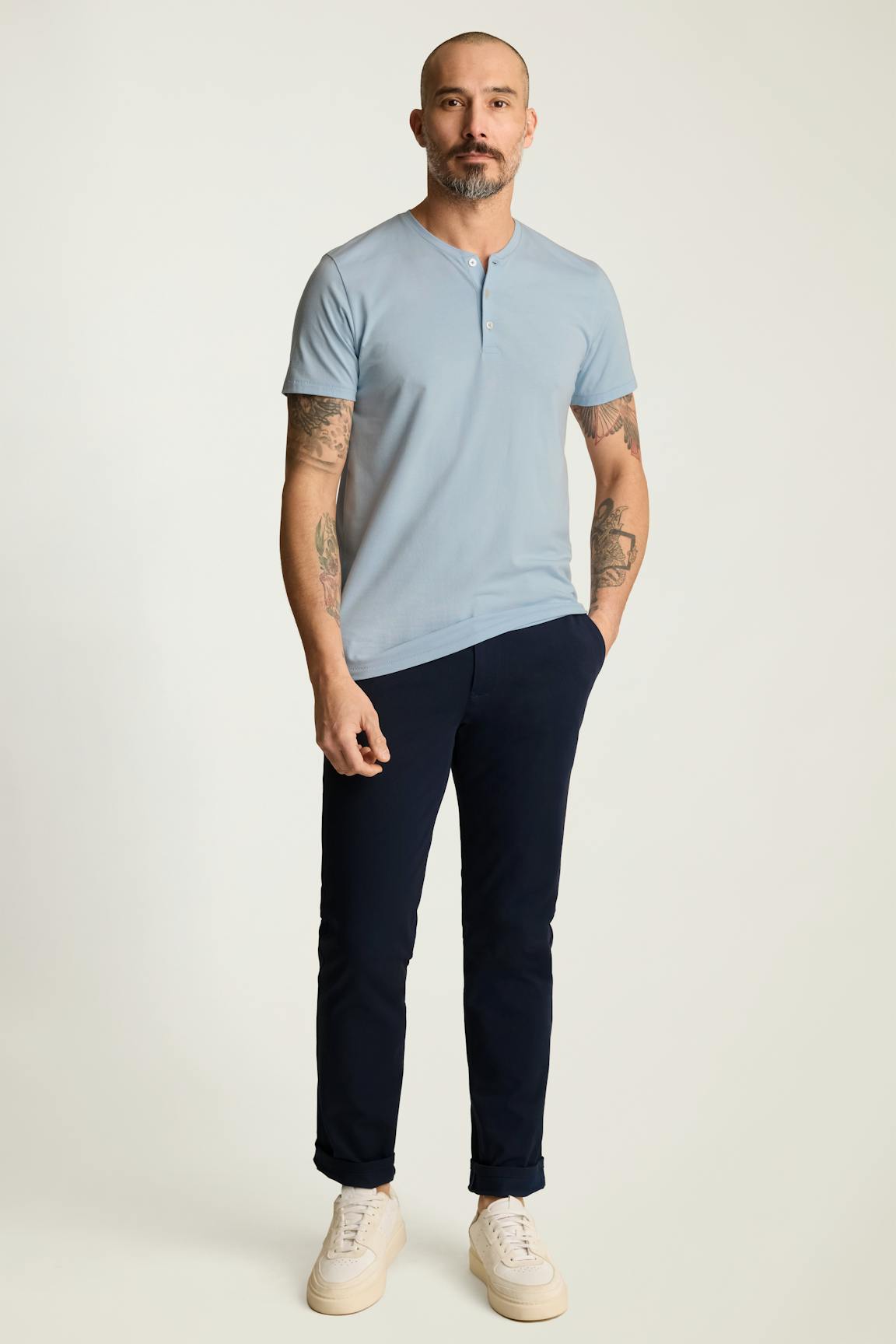 Bonobos Pima Performance Short Sleeve Henley