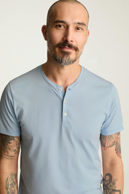Bonobos Pima Performance Short Sleeve Henley