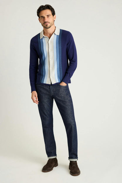 Bonobos Hudson Long Sleeve Sweater Polo