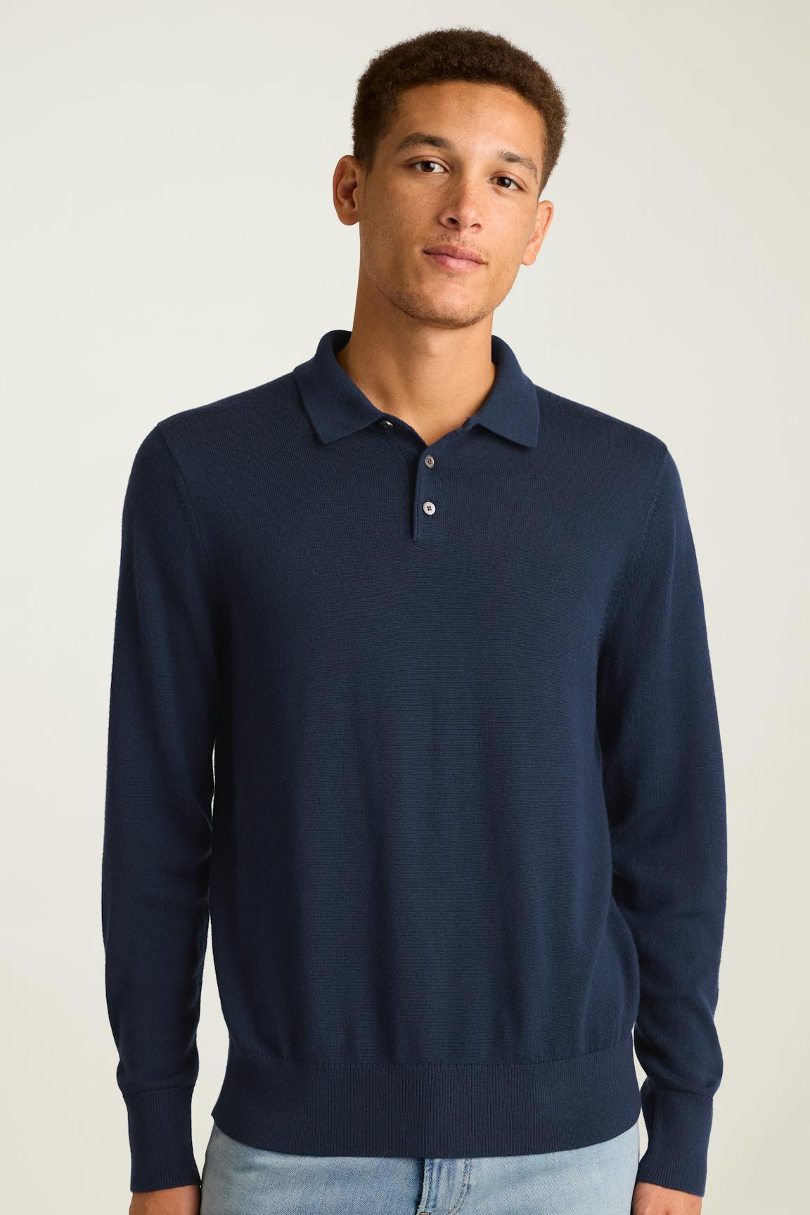 Bonobos Merino Long Sleeve Sweater Polo