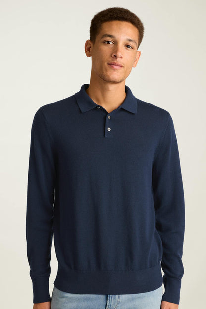 Bonobos Merino Long Sleeve Sweater Polo