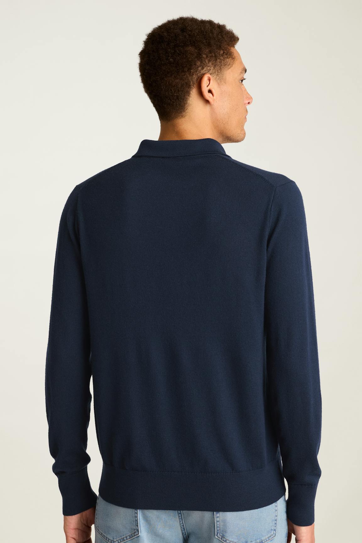 Bonobos Merino Long Sleeve Sweater Polo