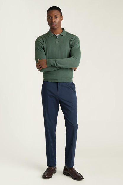 Bonobos Merino Long Sleeve Sweater Polo