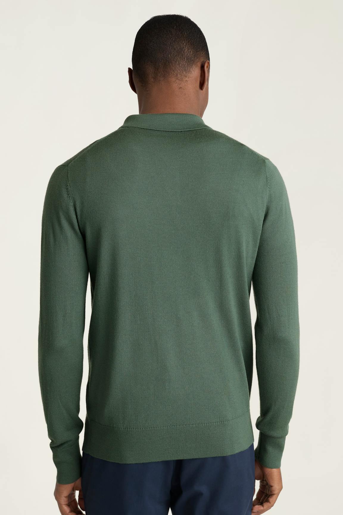 Bonobos Merino Long Sleeve Sweater Polo