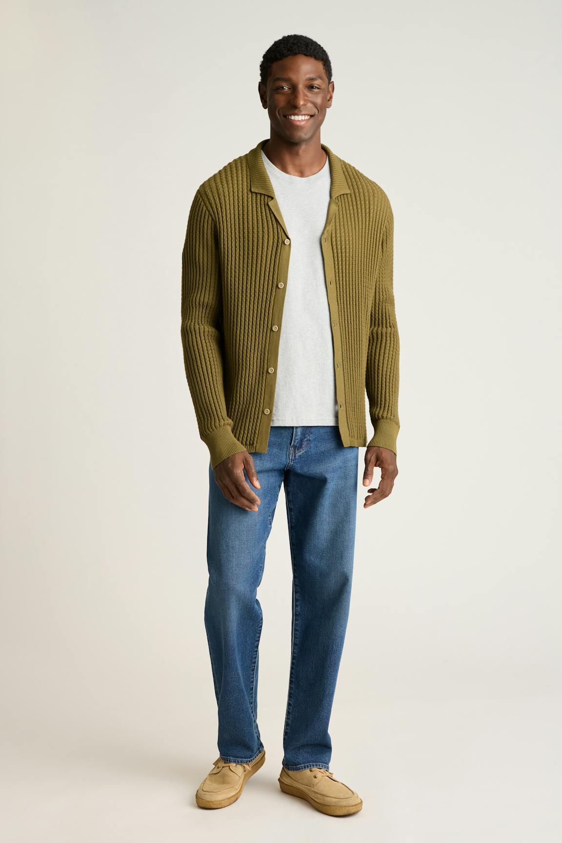 Bonobos Hudson Long Sleeve Sweater Polo