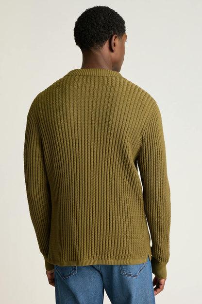 Bonobos Hudson Long Sleeve Sweater Polo
