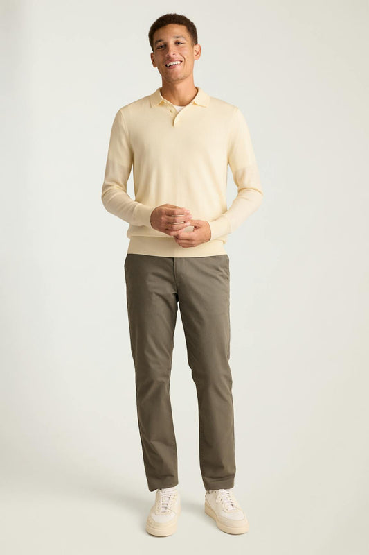 Bonobos Merino Long Sleeve Sweater Polo