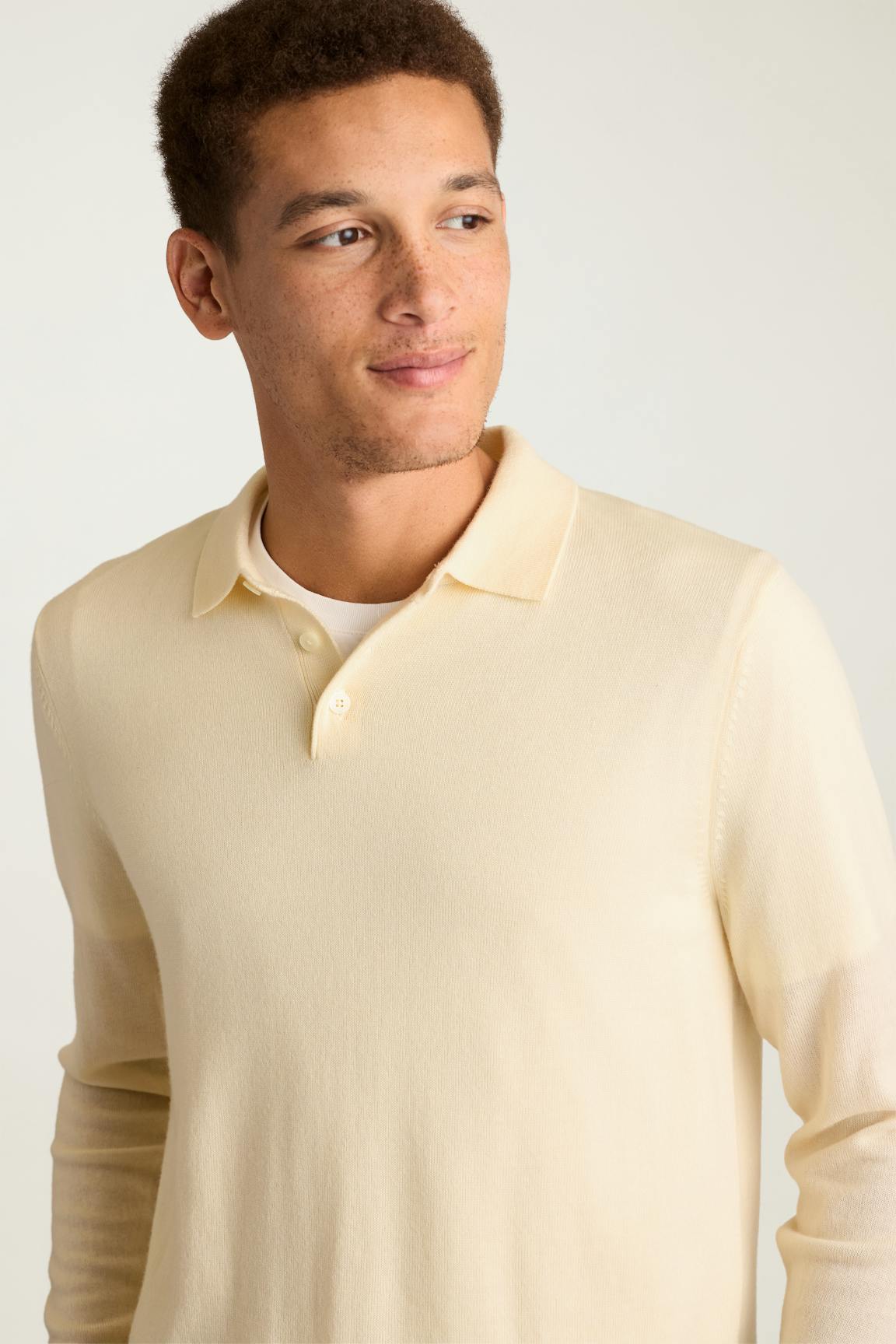 Bonobos Merino Long Sleeve Sweater Polo