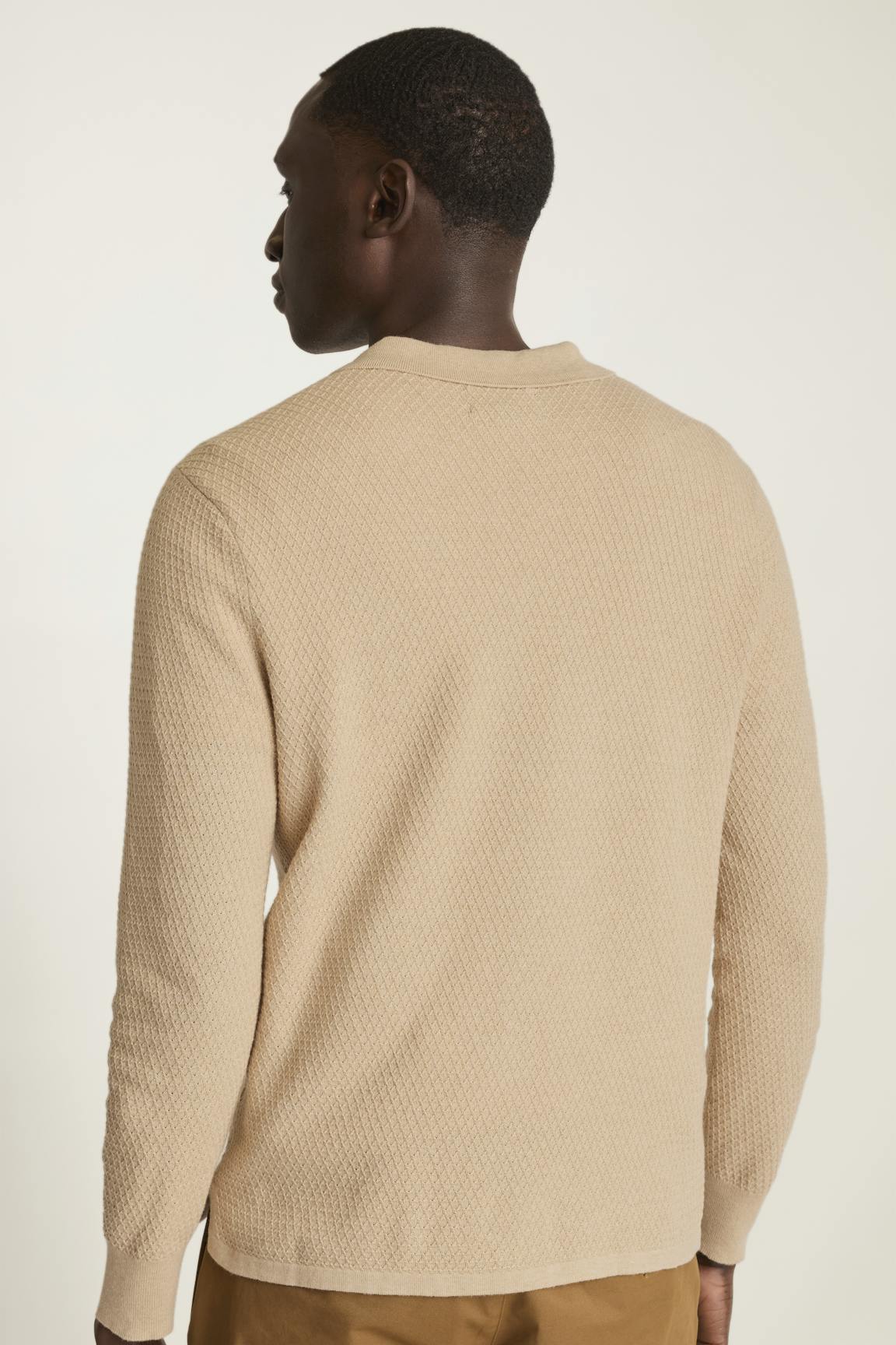 Bonobos Hudson Long Sleeve Sweater Polo