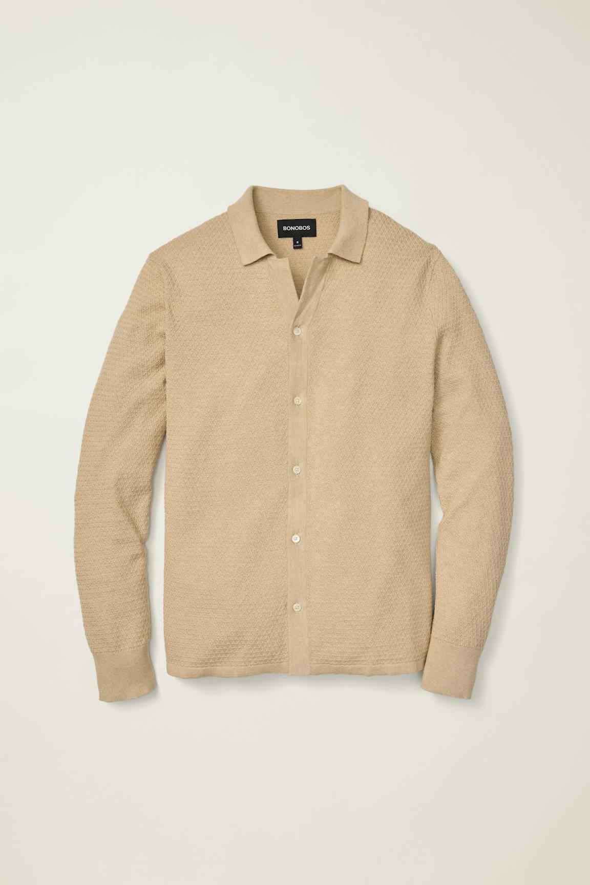Bonobos Hudson Long Sleeve Sweater Polo