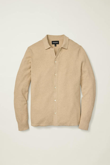 Bonobos Hudson Long Sleeve Sweater Polo