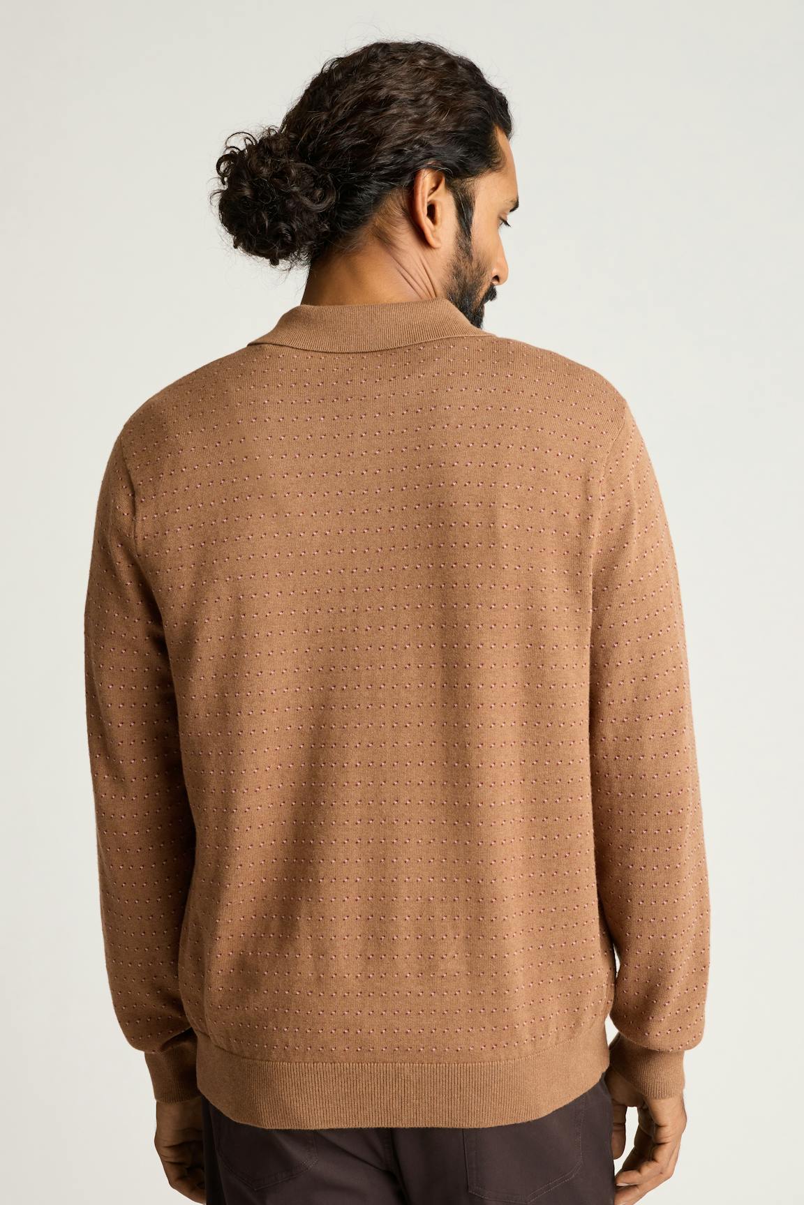 Bonobos Hudson Long Sleeve Sweater Polo