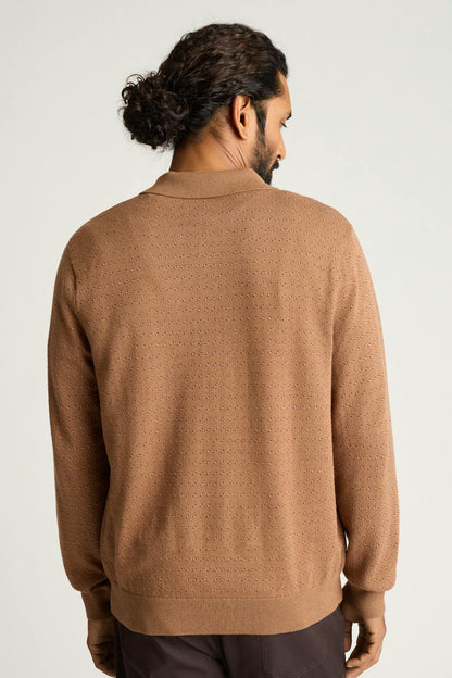 Bonobos Hudson Long Sleeve Sweater Polo