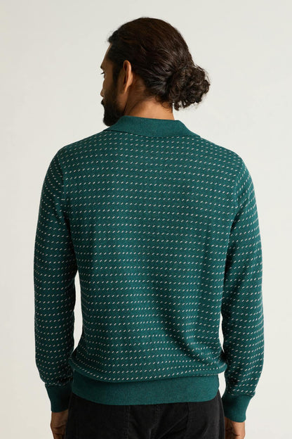Bonobos Hudson Long Sleeve Sweater Polo