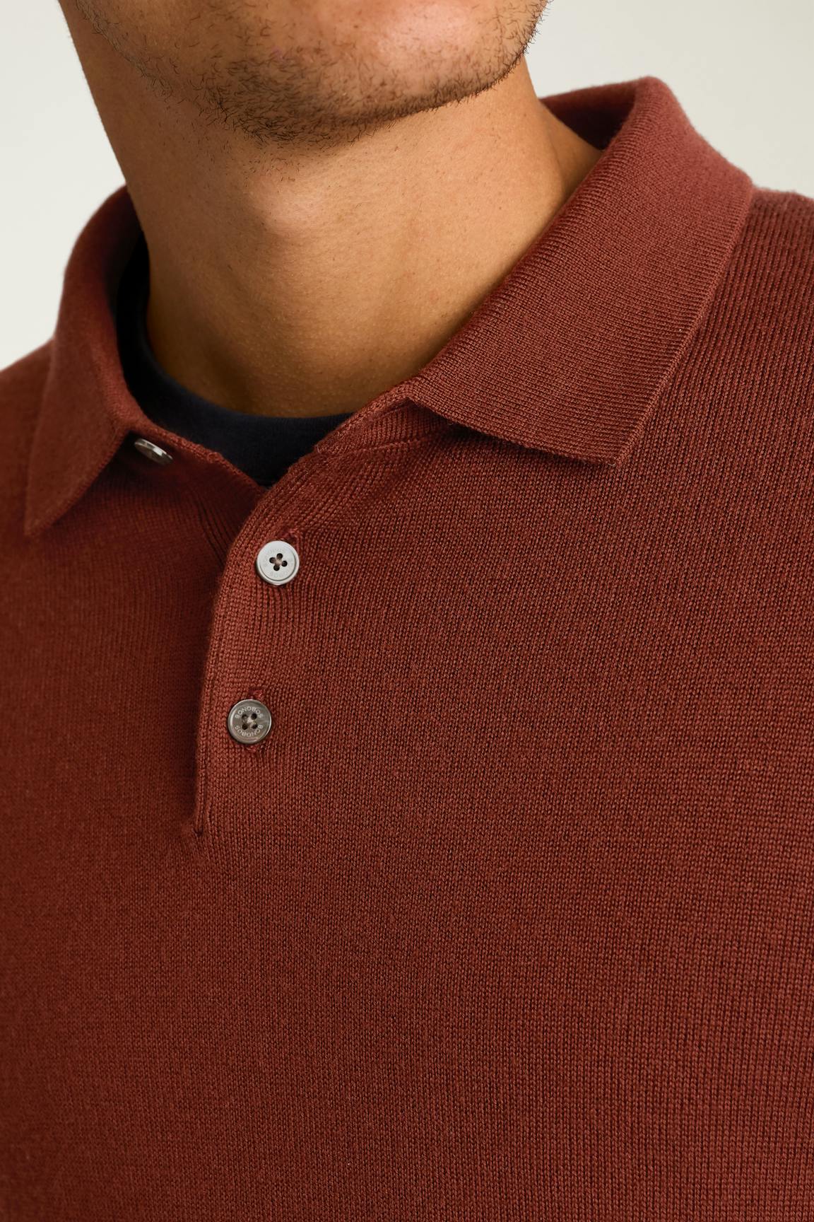 Bonobos Merino Long Sleeve Sweater Polo