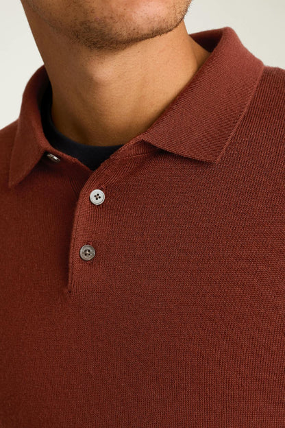 Bonobos Merino Long Sleeve Sweater Polo