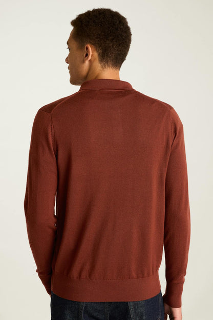 Bonobos Merino Long Sleeve Sweater Polo
