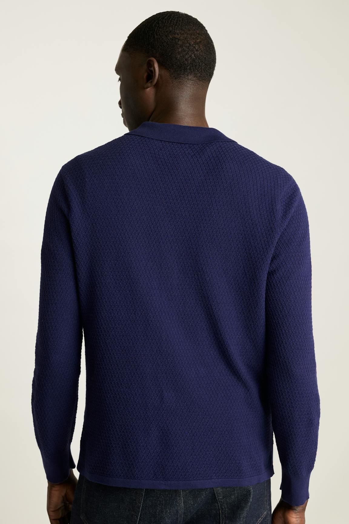 Bonobos Hudson Long Sleeve Sweater Polo