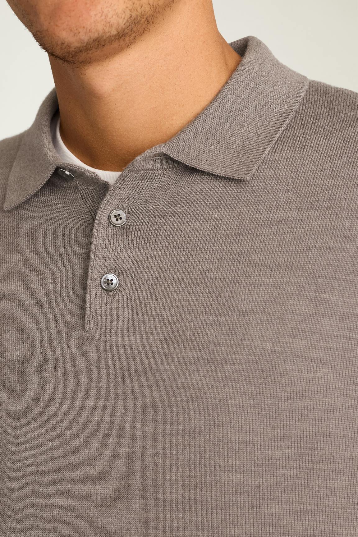 Bonobos Merino Long Sleeve Sweater Polo