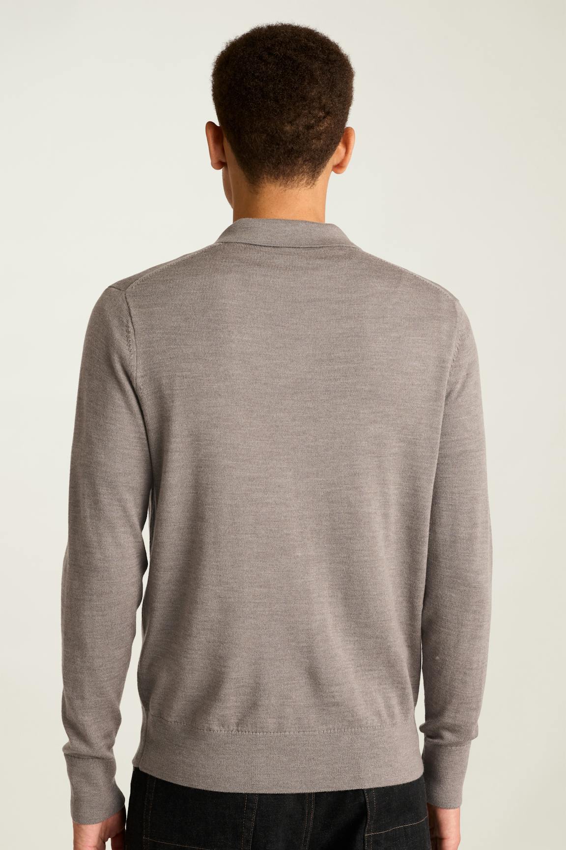 Bonobos Merino Long Sleeve Sweater Polo