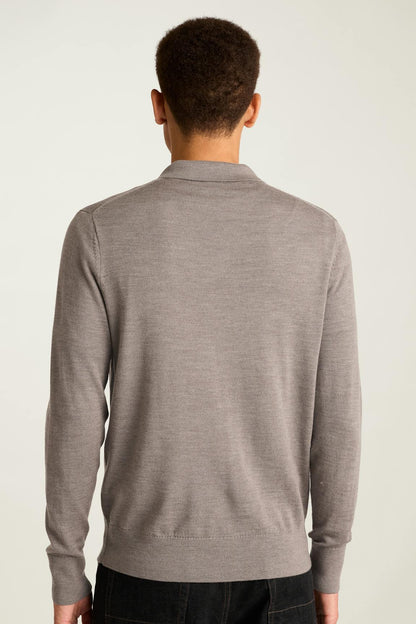 Bonobos Merino Long Sleeve Sweater Polo