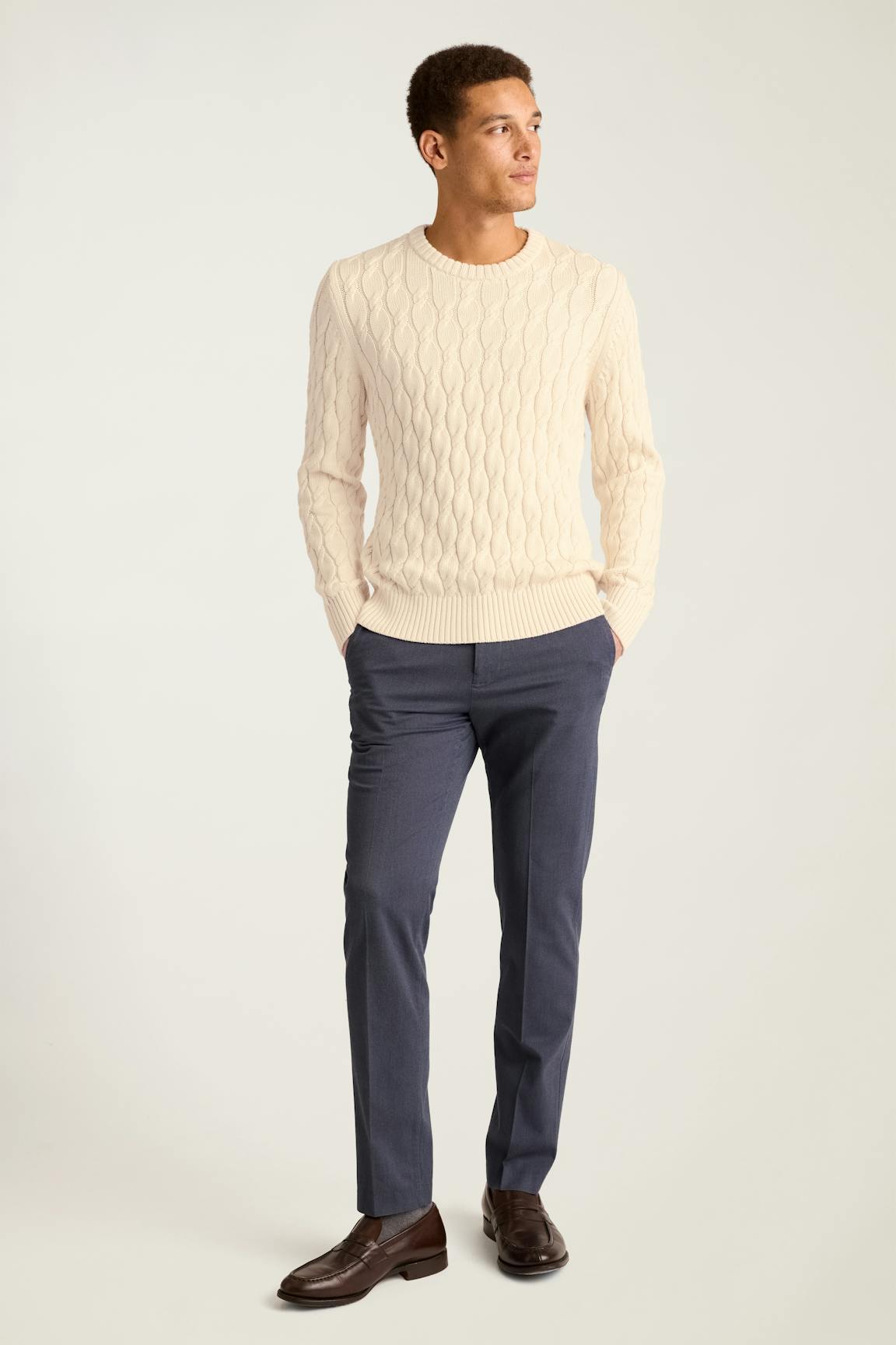 Bonobos Italian Cotton Cable Sweater
