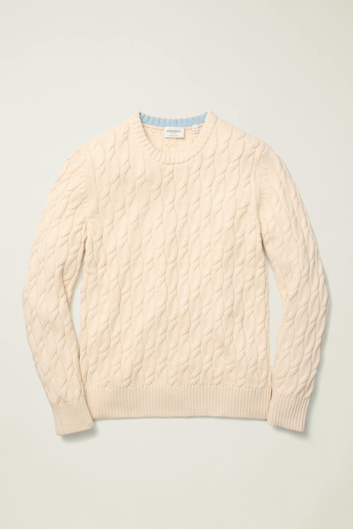 Bonobos Italian Cotton Cable Sweater