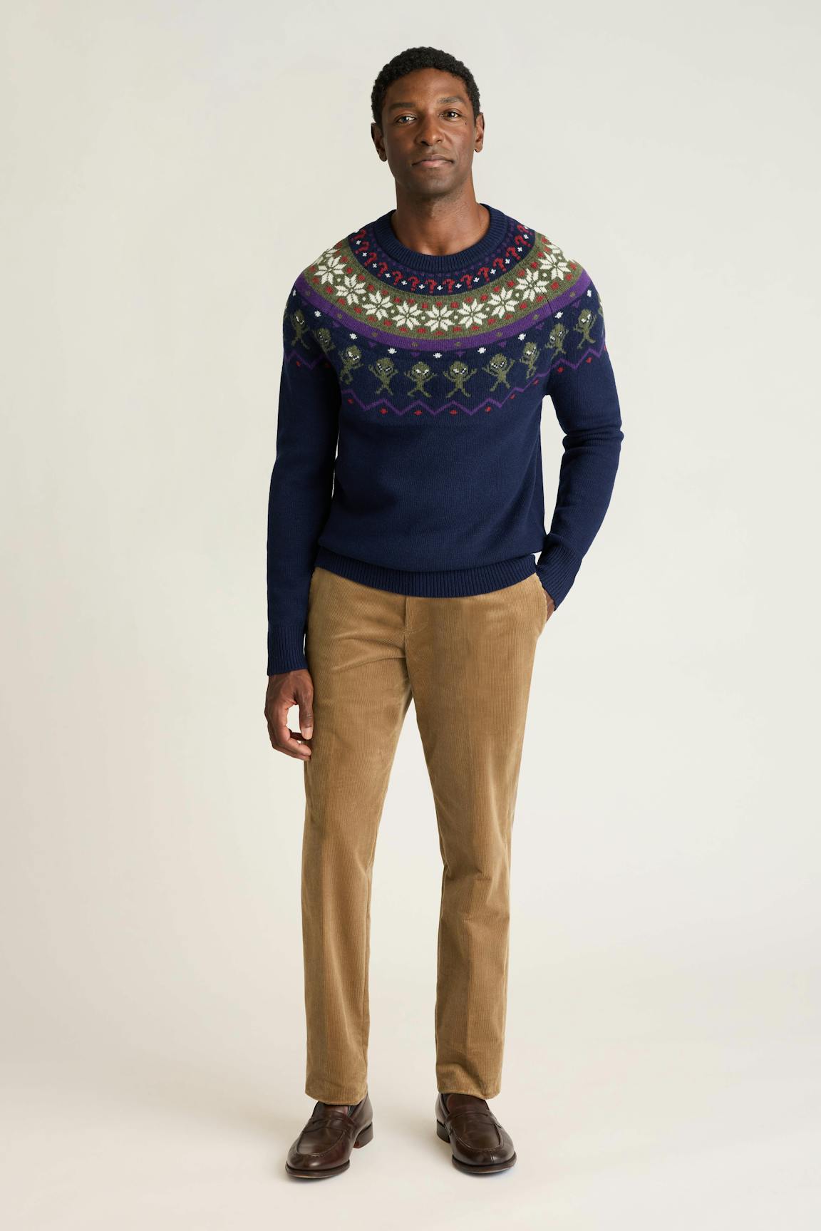 Bonobos Phone Home Fair Isle Sweater