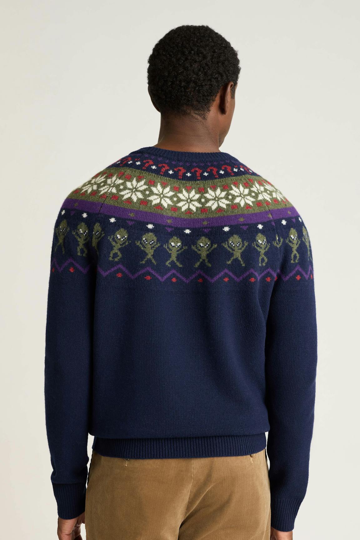 Bonobos Phone Home Fair Isle Sweater