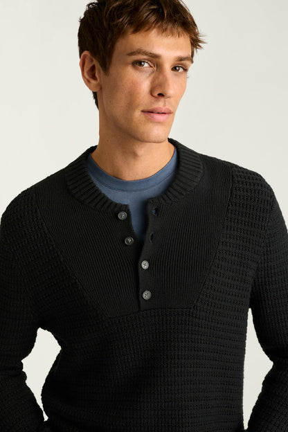 Bonobos Cotton Cashmere Henley Sweater