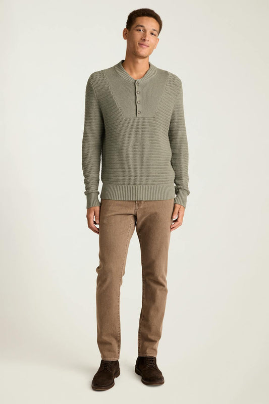 Bonobos Cotton Cashmere Henley Sweater