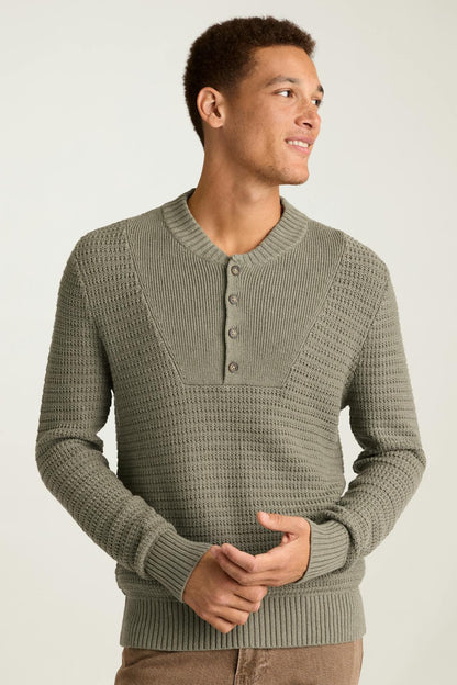 Bonobos Cotton Cashmere Henley Sweater