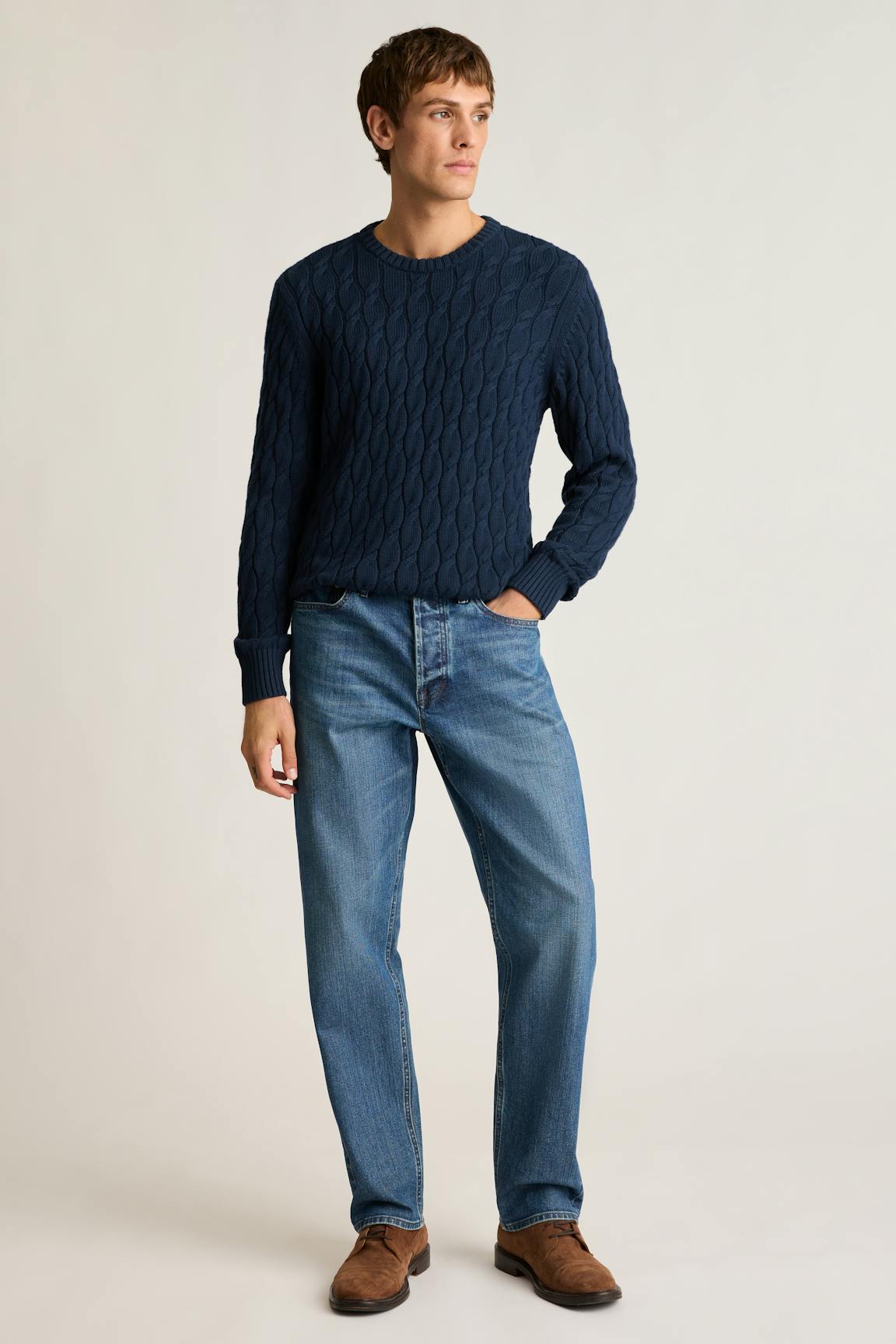 Bonobos Italian Cotton Cable Sweater