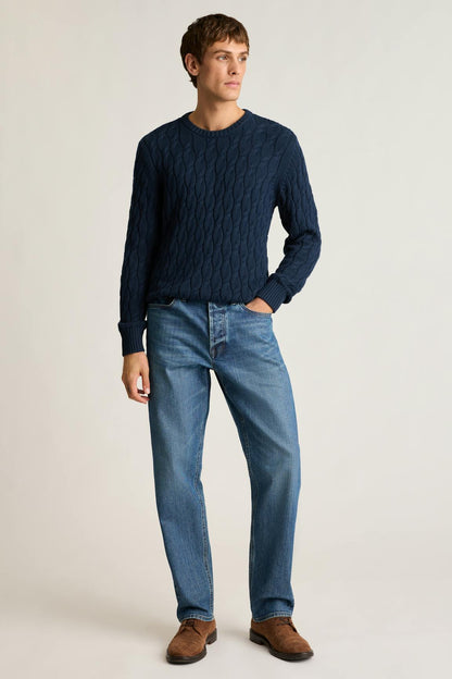 Bonobos Italian Cotton Cable Sweater