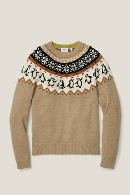Bonobos Disco Penguin Fair Isle Sweater