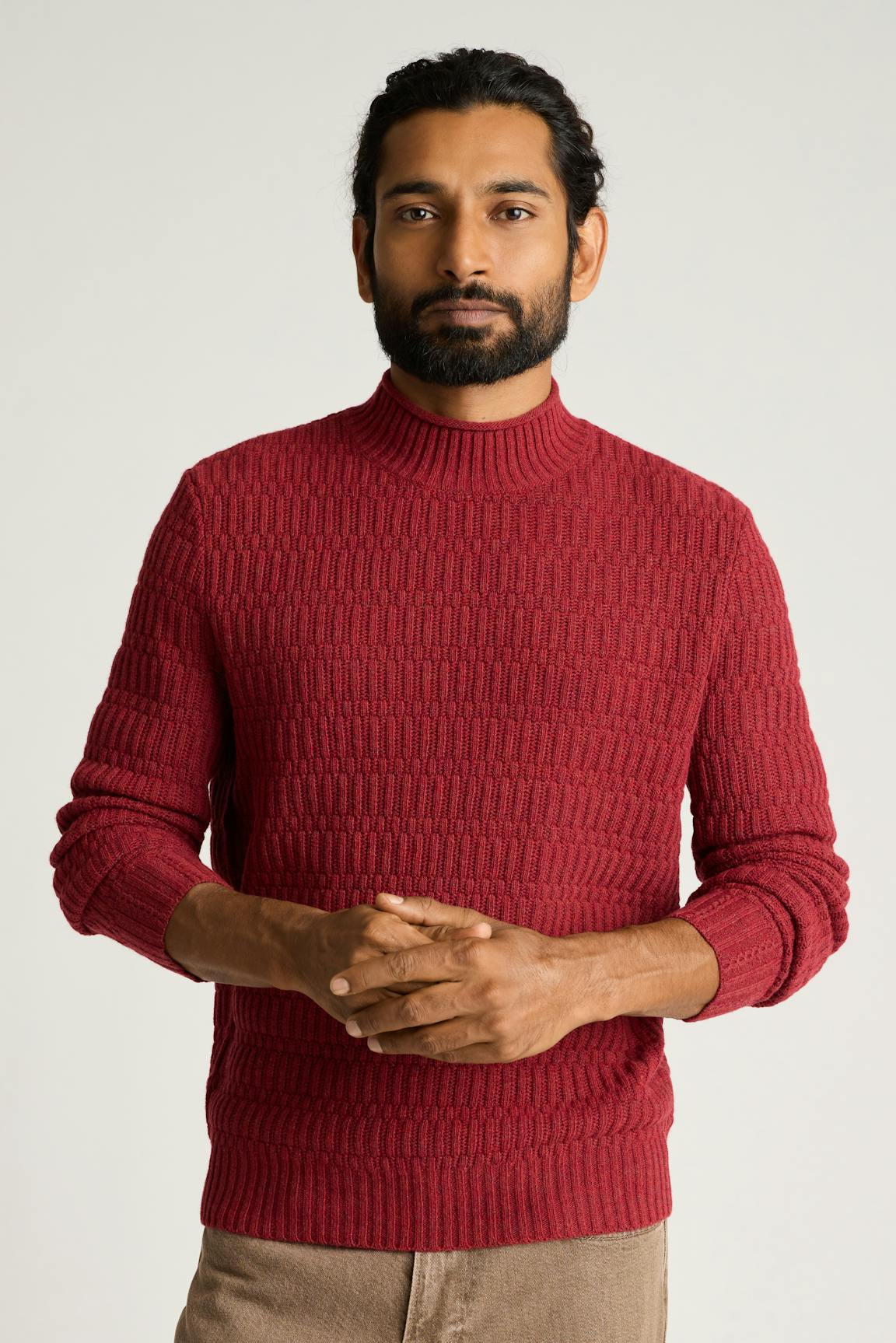 Bonobos Merino Blend Mock Neck Sweater