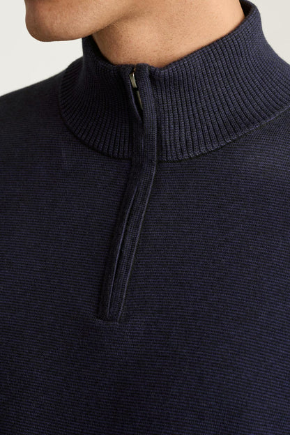 Bonobos Washable Cotton Cashmere Quarter Zip
