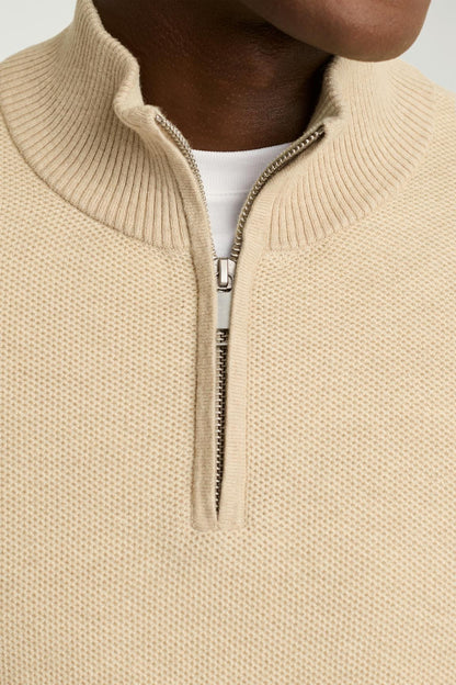 Bonobos Washable Cotton Cashmere Quarter Zip