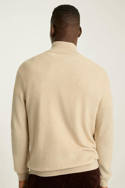 Bonobos Washable Cotton Cashmere Quarter Zip