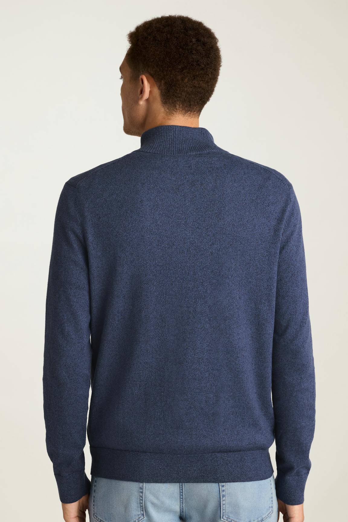 Bonobos Washable Cotton Cashmere Quarter Zip