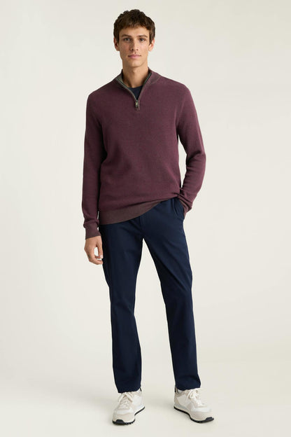 Bonobos Washable Cotton Cashmere Quarter Zip