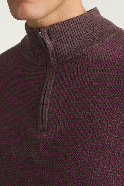 Bonobos Washable Cotton Cashmere Quarter Zip