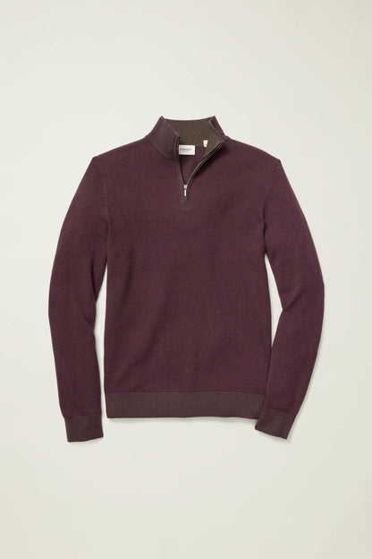 Bonobos Washable Cotton Cashmere Quarter Zip